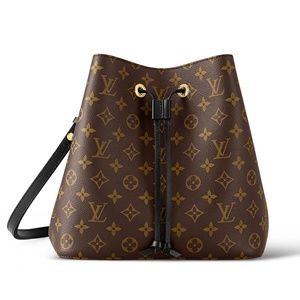 NEW Louis Vuitton Néo Noé MM Luxury Monogram & Leather Bucket Handbag